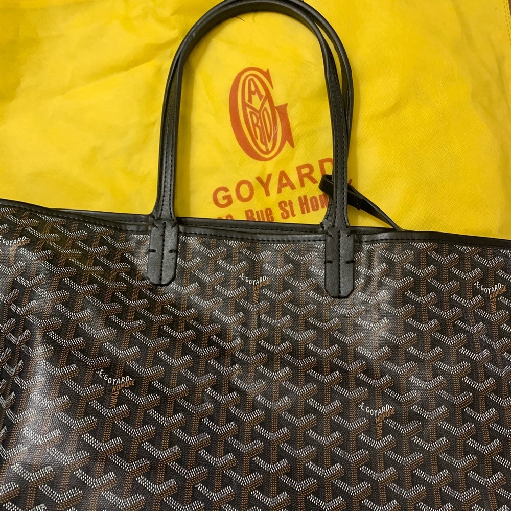 Brand new black leather shoulder bag